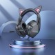 Навушники BOROFONE BO106 Cute cat ear luminous gaming headphones Phantom Cat (6941991105357)