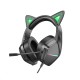 Навушники BOROFONE BO106 Cute cat ear luminous gaming headphones Elf Cat (6941991105364)