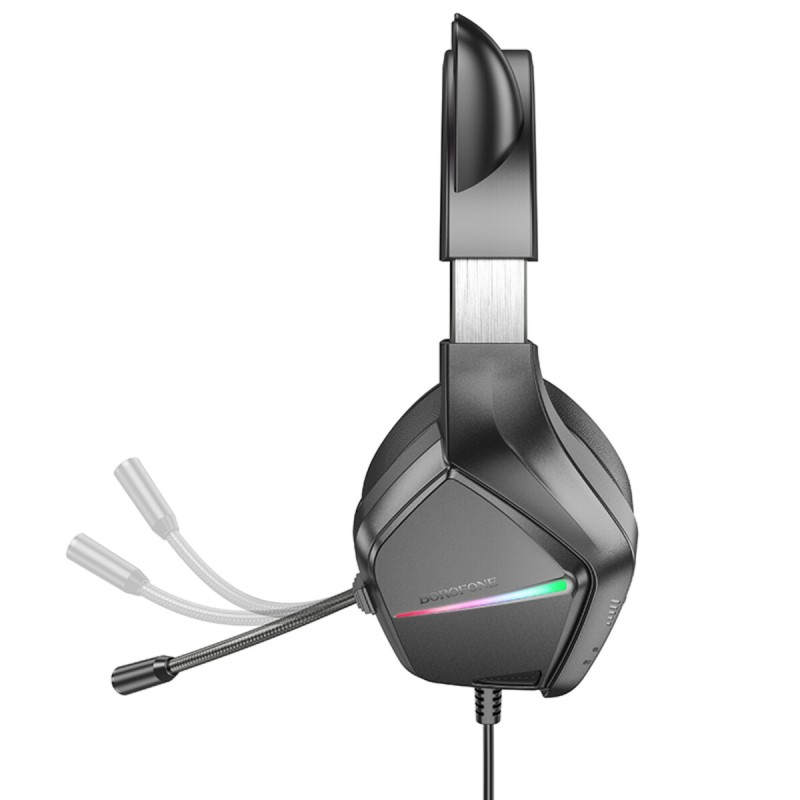 Навушники BOROFONE BO106 Cute cat ear luminous gaming headphones Elf Cat (6941991105364)