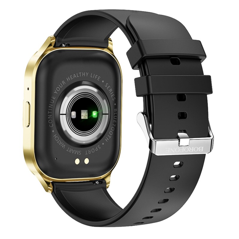 Смарт-годинник Borofone BD8 AMOLED Smart sports watch(call version) Bright Gold (6941991110498)