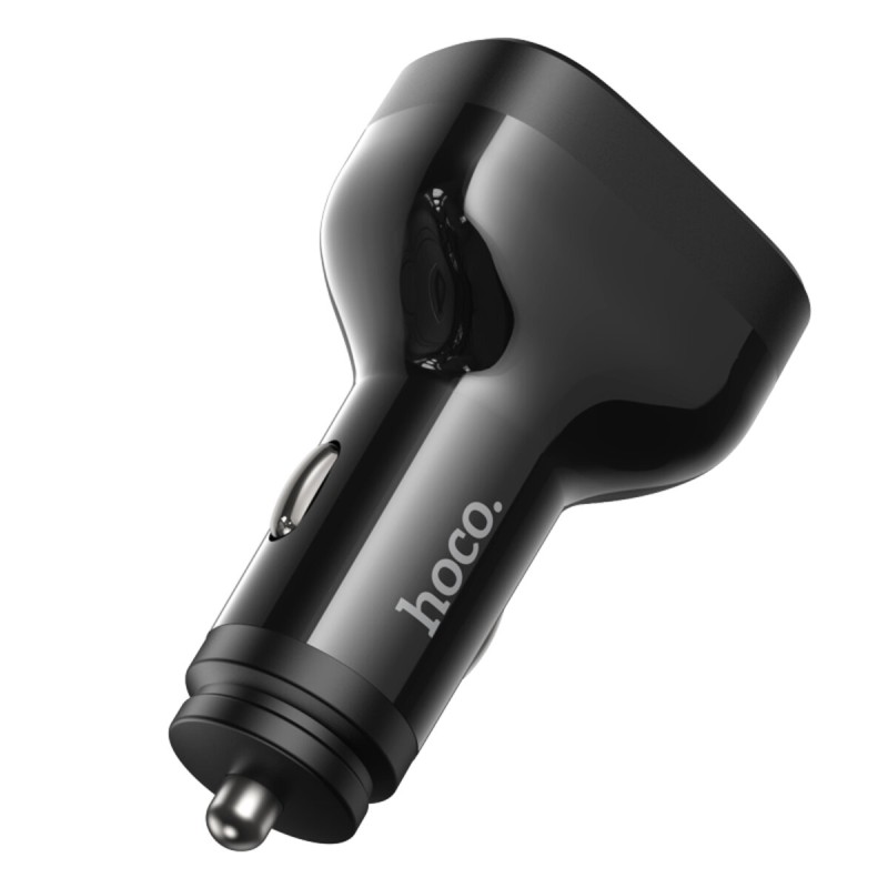 Автомобільний зарядний пристрій HOCO NZ11 Guide PD72W(2C2A) car charger Black (6942007602648 )