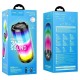 Портативна колонка HOCO HC8 Pulsating colorful luminous wireless speaker Black (6931474752857)