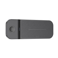 Бездротовий зарядний пристрій HOCO CQ6 Power 3-in-1 wireless fast charger(SAM Watch) Black (6942007612029 )