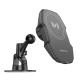 Тримач для мобiльного з БЗП BOROFONE BH216 Adelante magnetic wireless fast charging car holder(center console) Black (6941991109805)