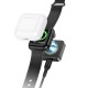 Бездротовий зарядний пристрій HOCO CW55 iWatch portable charger Black (6942007615686 )