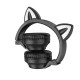 Навушники BOROFONE BO18 Cat ear BT headphones Black (6974443384949)