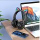 Навушники BOROFONE BO18 Cat ear BT headphones Black (6974443384949)