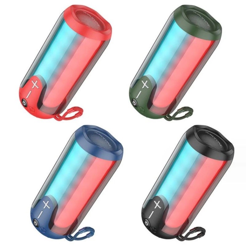 Портативна колонка BOROFONE BR33 Pulse color sports BT speaker Black (6941991105784)