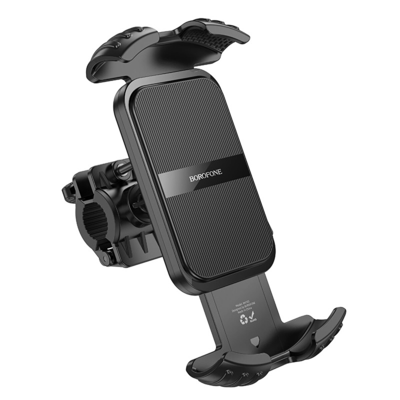 Тримач для мобільного BOROFONE BH105 Crown bicycle motorcycle universal holder Black (6941991108600)