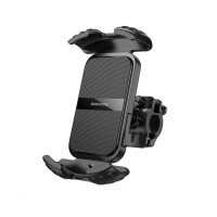 Тримач для мобільного BOROFONE BH105 Crown bicycle motorcycle universal holder Black (6941991108600)