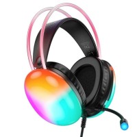 Навушники HOCO W109 Plus Rich USB7.1 channel gaming headphones Black (6942007609029)