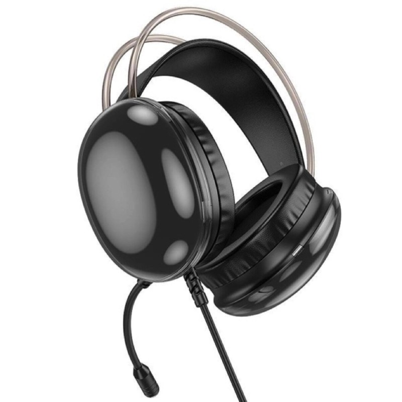 Навушники HOCO W109 Plus Rich USB7.1 channel gaming headphones Black (6942007609029)