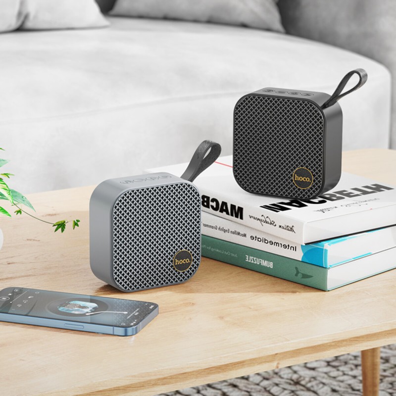 Портативна колонка HOCO HC22 Auspicious sports BT speaker Gray (6931474798879 )