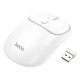 Миша Hoco GM25 Royal dual-mode business wireless mouse Space White (6942007608534 )
