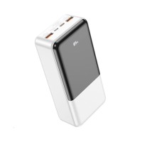 Зовнішній акумулятор HOCO J108B Universe 22.5W fully compatible power bank(30000mAh) White (6931474791245)