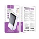 Зовнішній акумулятор HOCO J108B Universe 22.5W fully compatible power bank(30000mAh) White (6931474791245)