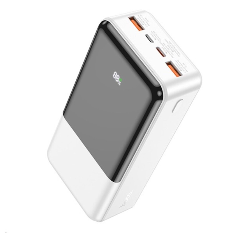 Зовнішній акумулятор HOCO J108B Universe 22.5W fully compatible power bank(30000mAh) White (6931474791245)