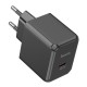 Мережевий зарядний пристрій HOCO CS13A Ocean single port PD20W charger Black (6942007603805 )