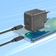 Мережевий зарядний пристрій HOCO CS13A Ocean single port PD20W charger Black (6942007603805 )