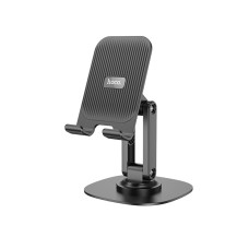 Тримач для мобільного HOCO HD6 Winner dual-axis rotating desktop stand Black (6942007602372 )
