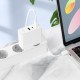 Мережевий зарядний пристрій BOROFONE BN11 Imperial PD100W three-port(2C1A) charger White (6941991103773)