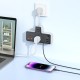 Мережевий подовжувач HOCO  AC12A Reise 2-position expansion socket(PD30W/1C3A) Black (6942007607094 )