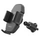 Тримач для мобiльного з БЗП BOROFONE BH213 Adelante wireless fast charging car holder(air outlet) Black (6941991109775)
