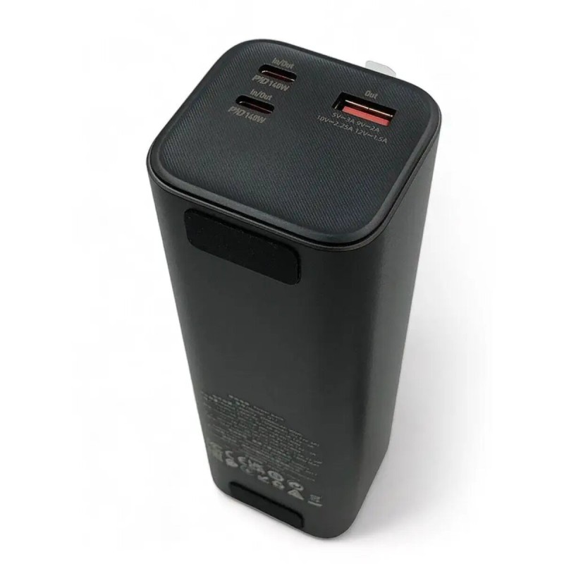 Зовнішній акумулятор HOCO Q17 Electric PD140W power bank(25000mAh) Black (6942007602075)