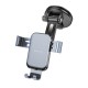 Тримач для мобільного BOROFONE BH95 Warrior gravity car holder(center console) Black Metal Gray (6941991105340)