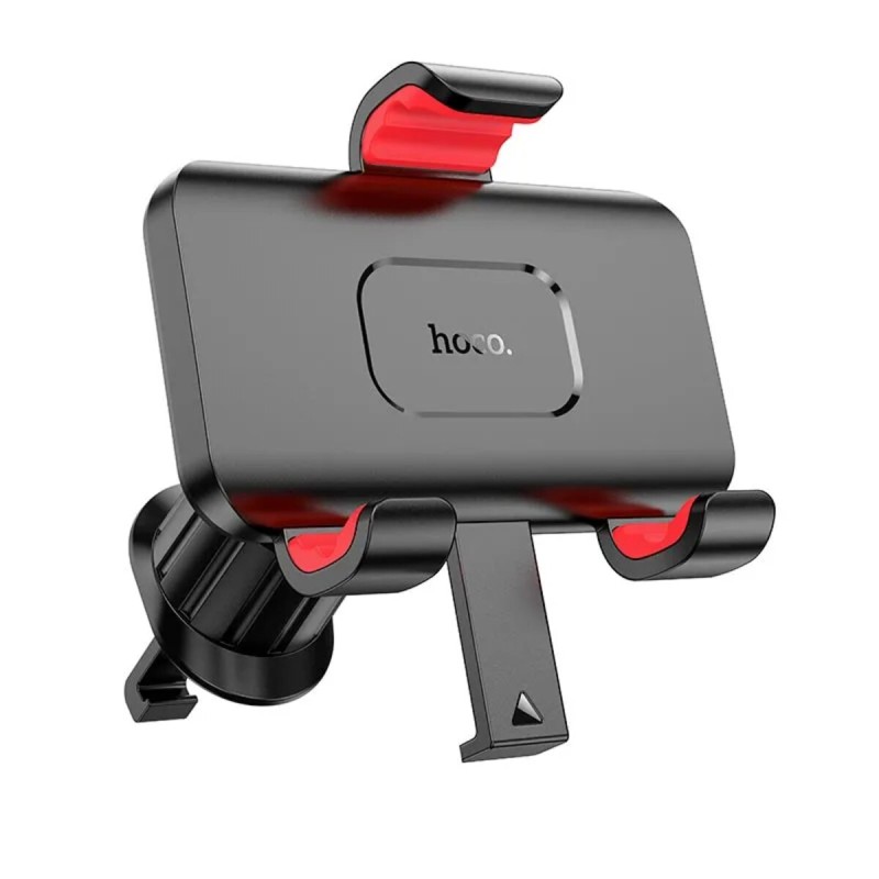 Тримач для мобільного HOCO H21 Dragon automatic clamp car holder(air outlet) Red Black (6942007605649)