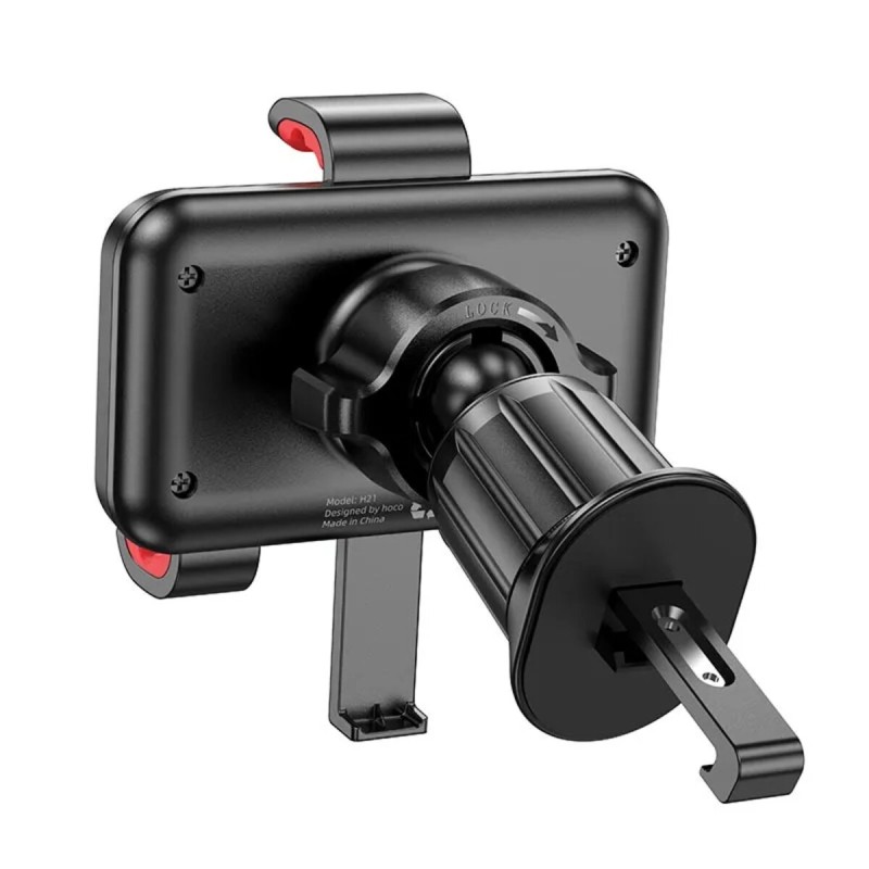Тримач для мобільного HOCO H21 Dragon automatic clamp car holder(air outlet) Red Black (6942007605649)