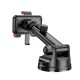 Тримач для мобільного HOCO H22 Dragon automatic clamping car holder(center console) Red Black (6942007605656)