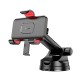 Тримач для мобільного HOCO H22 Dragon automatic clamping car holder(center console) Red Black (6942007605656)