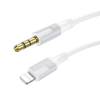 Аудiо-кабель BOROFONE BL19 Creator digital audio conversion cable iP White (6941991108570)