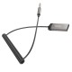 Bluetooth-ресивер HOCO E78 Benefit car AUX BT receiver with cable Black Metal Gray (6942007605663 )