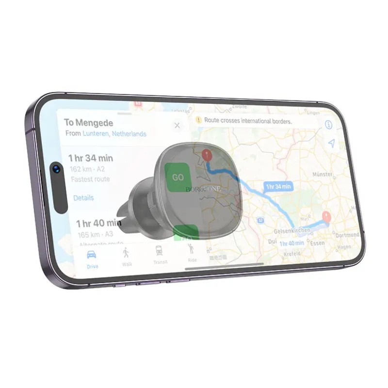 Тримач для мобільного BOROFONE BH102 Cloud magnetic car holder(air outlet) Black (6941991108020)