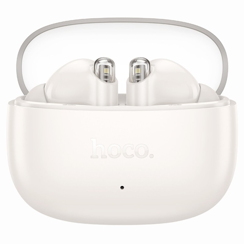 Навушники HOCO EQ12 Rima true wireless BT headset Milky White (6942007618755 )