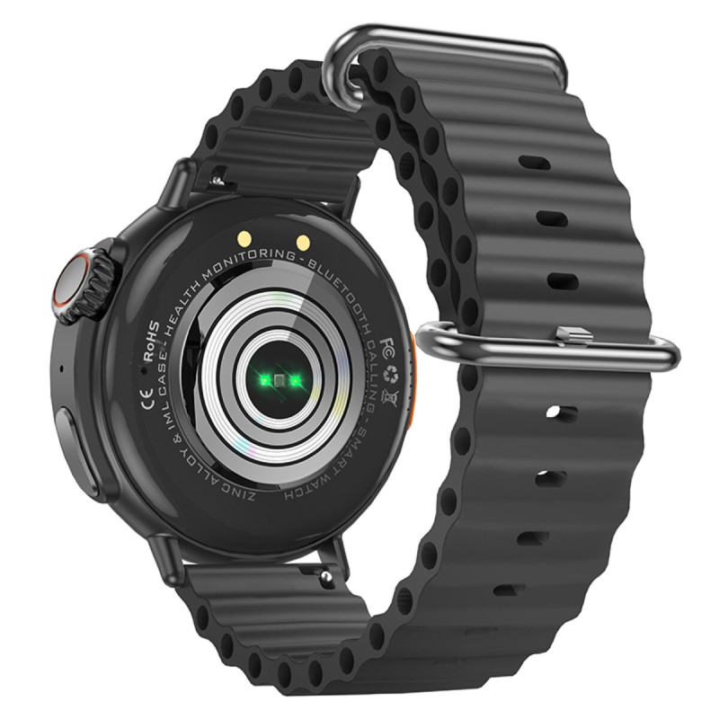Смарт-годинник HOCO Y18 Smart sports watch(call version) Black (6942007605243 )