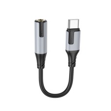 Адаптер BOROFONE BV19 Creator digital audio converter Type-C to 3.5mm Black (6941991108372)