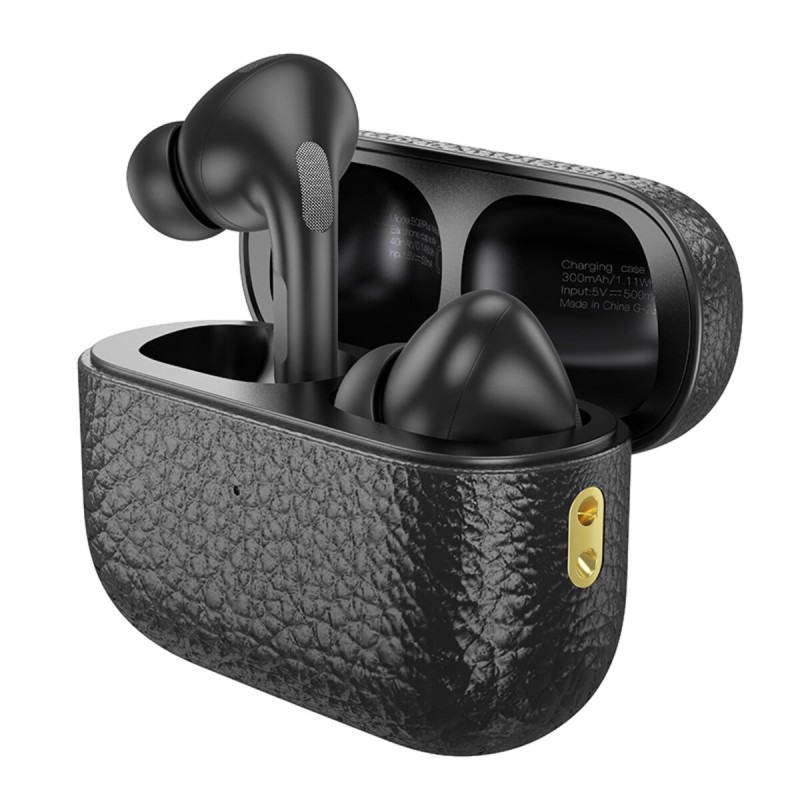 Навушники HOCO EQ9 Plus Duke true wireless ANC Noise Reduction BT headset Black (6942007612845 )