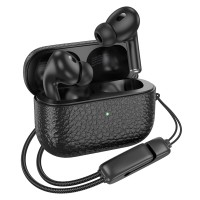 Навушники HOCO EQ9 Plus Duke true wireless ANC Noise Reduction BT headset Black (6942007612845 )
