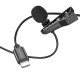 Мікрофон-петличка BOROFONE BFK11 Elegant lavalier microphone iP Black (6941991106675)