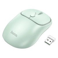 Миша Hoco GM25 Royal dual-mode business wireless mouse Light Green (6942007608558 )
