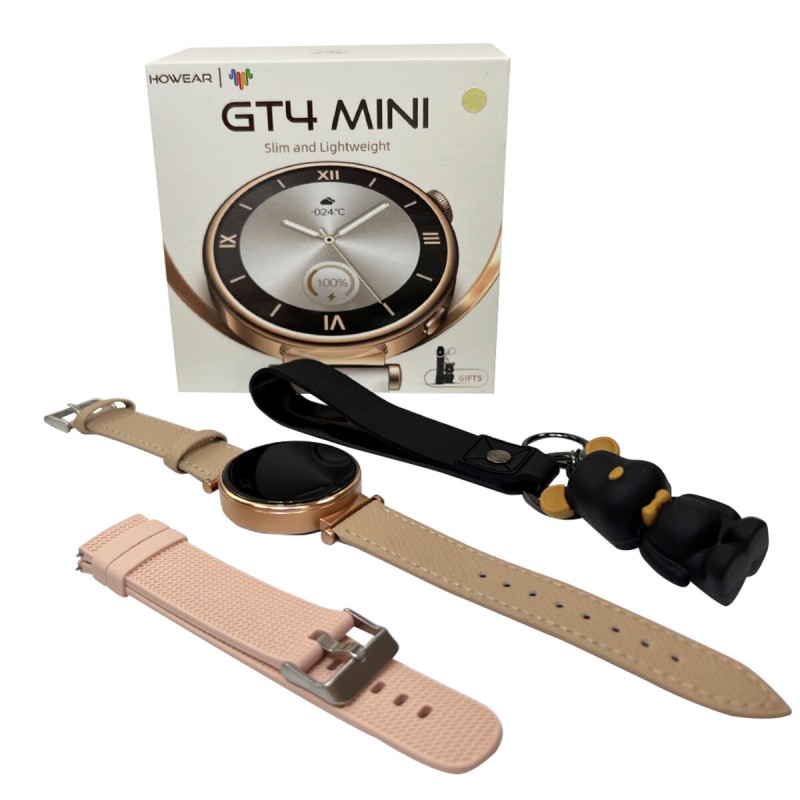Смарт-годинник Howear GT4 mini IP67 Gold (HowearGT4MiniGold)
