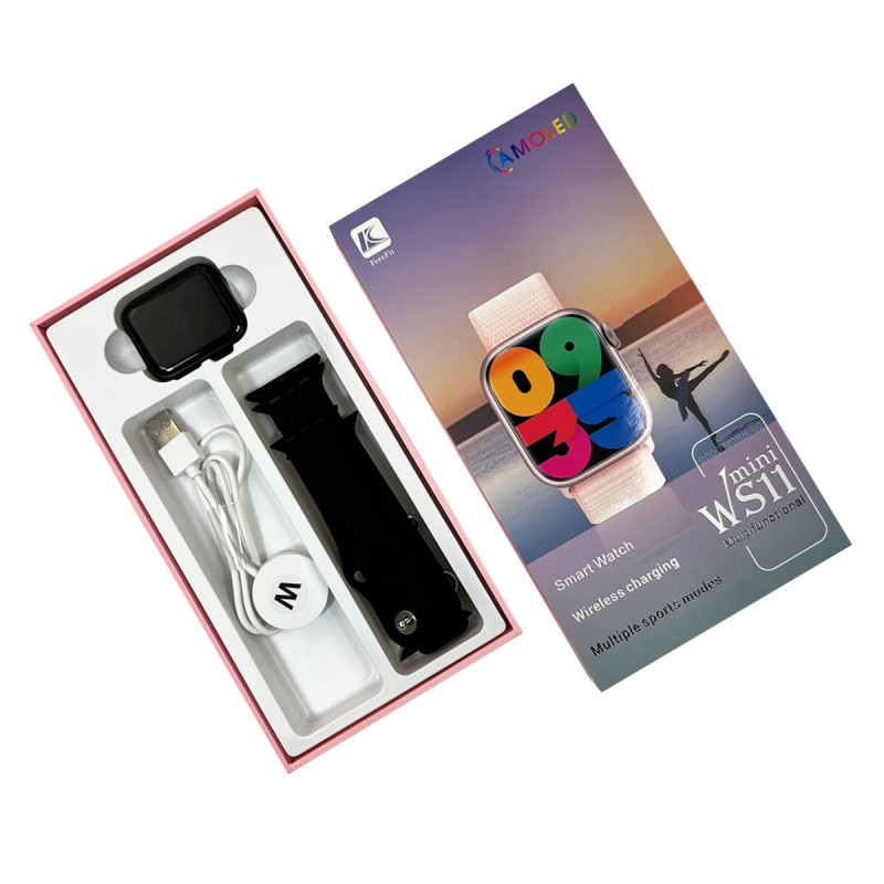 Смарт-годинник WS11 mini Black (WS11MINIBLACK)