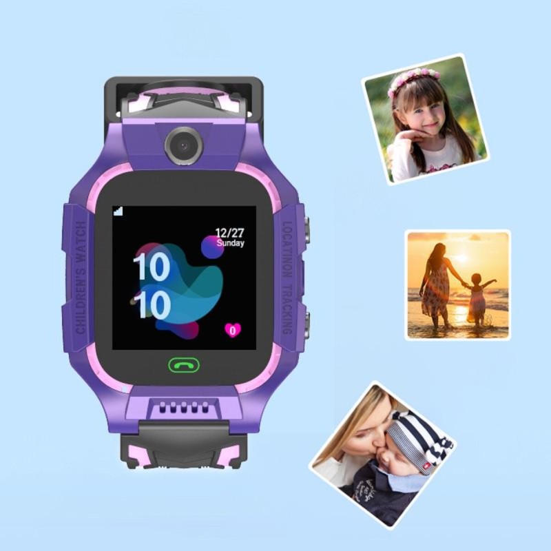 Дитячий смарт-годинник Kids SM Q19B LBS+IP67 Violet (Q19BViolet)