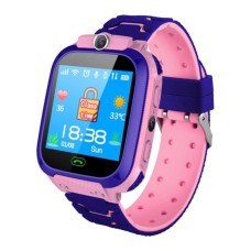 Дитячий смарт-годинник Kids SM Q12B LBS+IP67 Pink (Q12BPink)