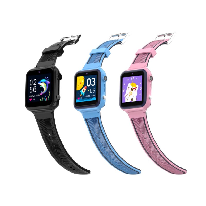 Дитячий смарт-годинник Kids SM A130 GPS+IP65 Black (A130Black)