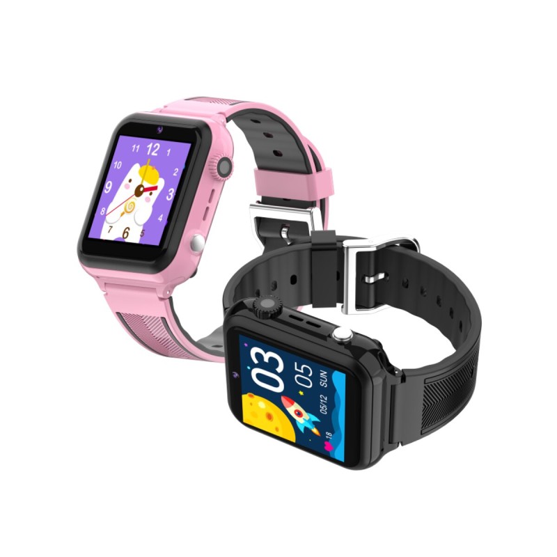 Дитячий смарт-годинник Kids SM A130 GPS+IP65 Black (A130Black)