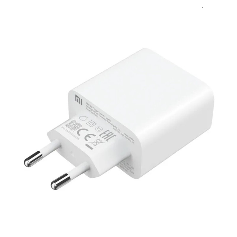 Мережевий зарядний пристрій Xiaomi Mi 33W Wall Charger (Type-A+Type-C) EU White (BHR4996GL)